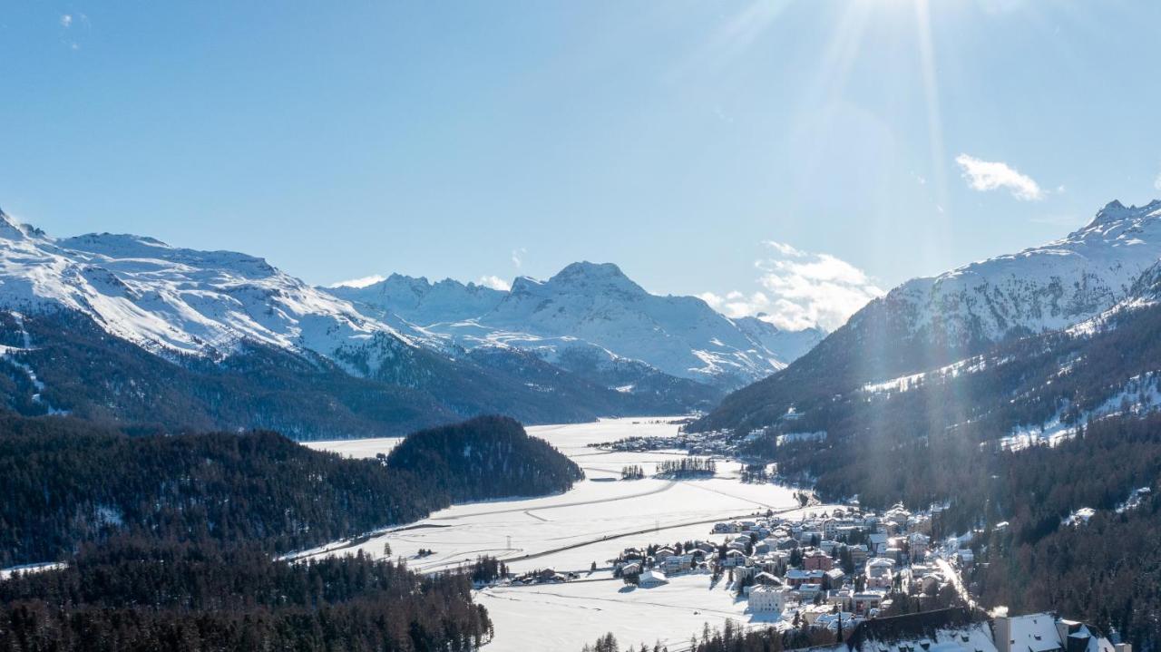 Cosy Apartment Facing Piz Rosatsch St. Moritz Exterior photo